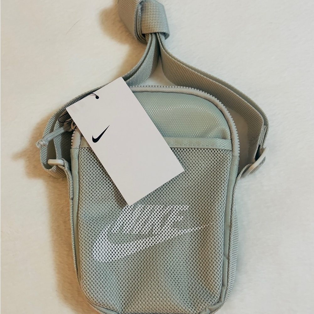 Nike Mini Crossbody Bag in Light Sage Green